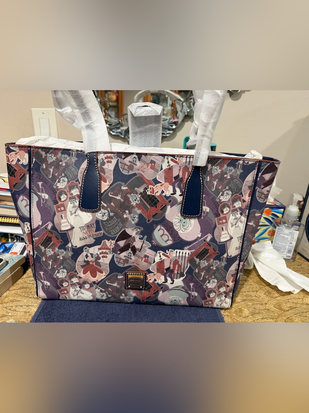Dooney & Bourke Disney Haunted Mansion Tote
